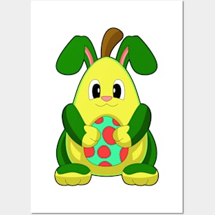 Avocado Easter Easter egg Posters and Art